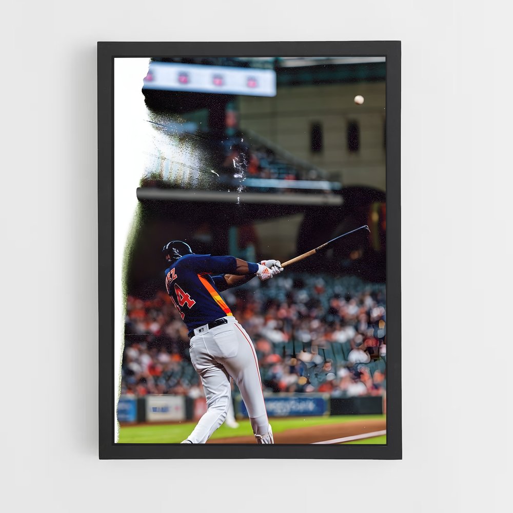 Poster Yordan Alvarez Baseball (vue 2)